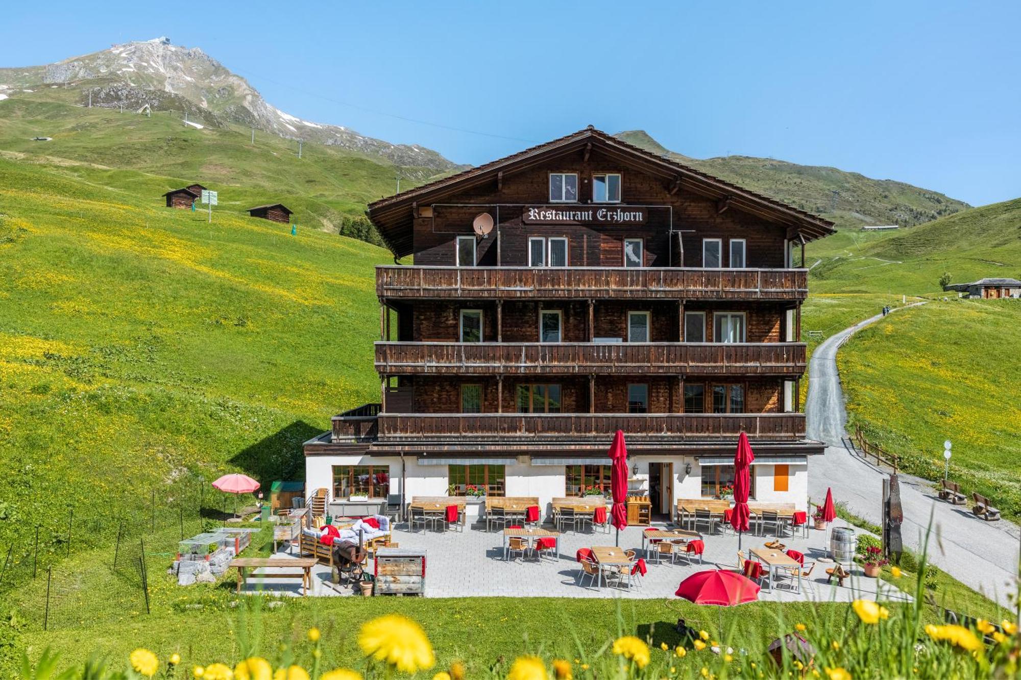 Erzhorn Hotel Arosa Exterior photo